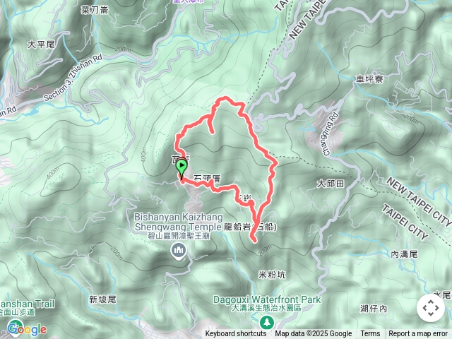 20250308龍船岩白石湖山開眼山碧山O型健走
