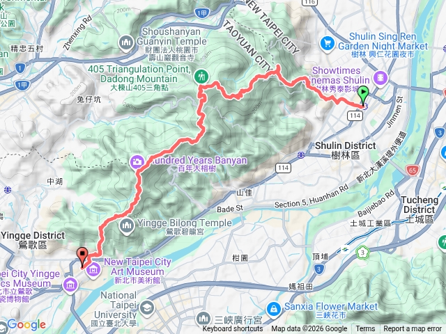 樹鶯縱走