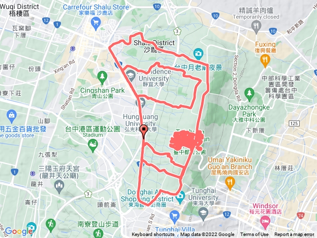 台中都會公園/大肚山台地/徒步旅行