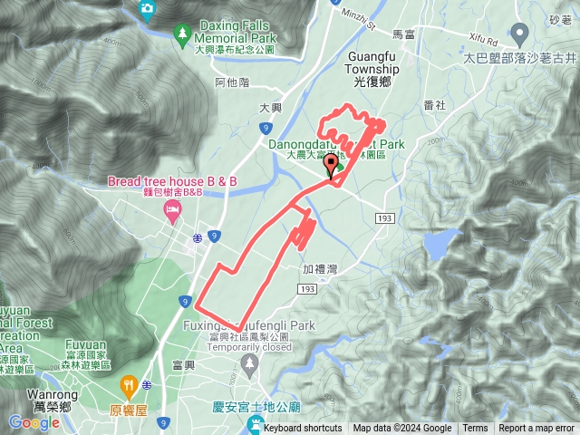 2024蔬跑盃花蓮森林路跑預覽圖