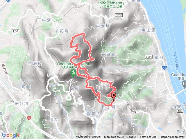 觀音山九重嶺北橫古道鷹仔尖潮音洞