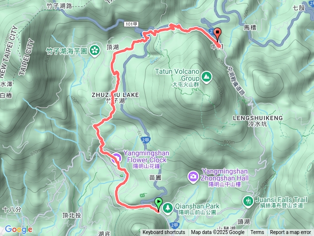 陽明山公車總站-中湖預覽圖