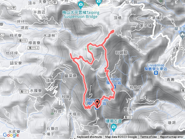 阿拔泉大籠頂獨立山O型