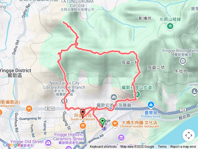 西鶯山步道忠義山鶯歌蛋山鶯歌石步道