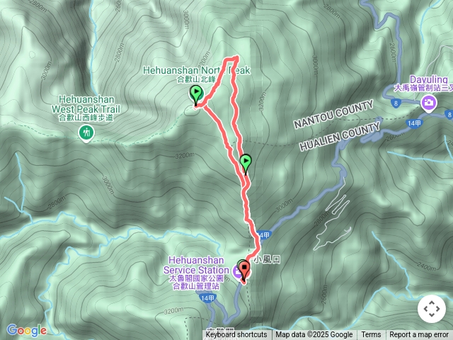 合歡山北峰+小溪營地+網美石