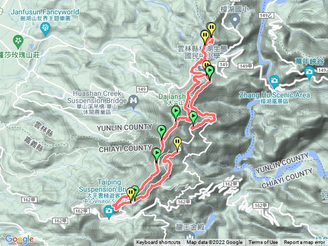 雲嘉五連峰縱走