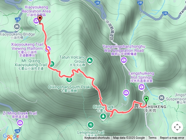 冷水坑-小油坑4/14
