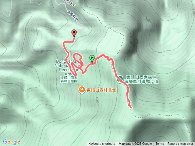 第八露東眼山自導式步道