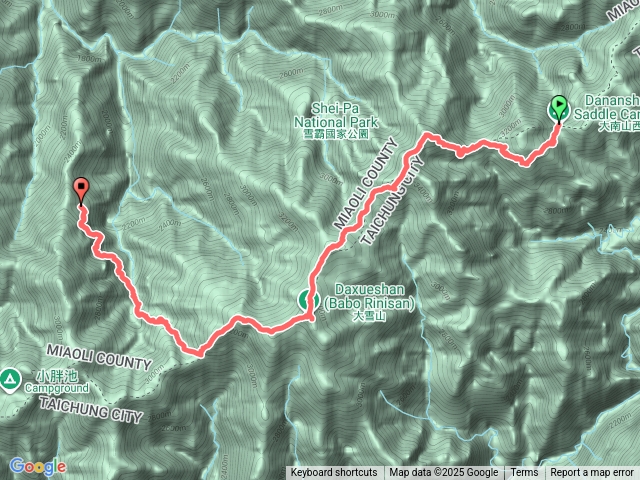 雪山西稜大南山西鞍至26k強烈建議不要