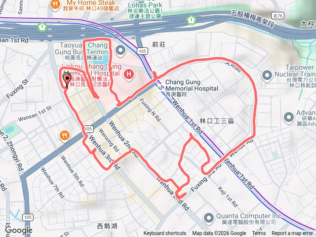 林口龜山小兔子路線543