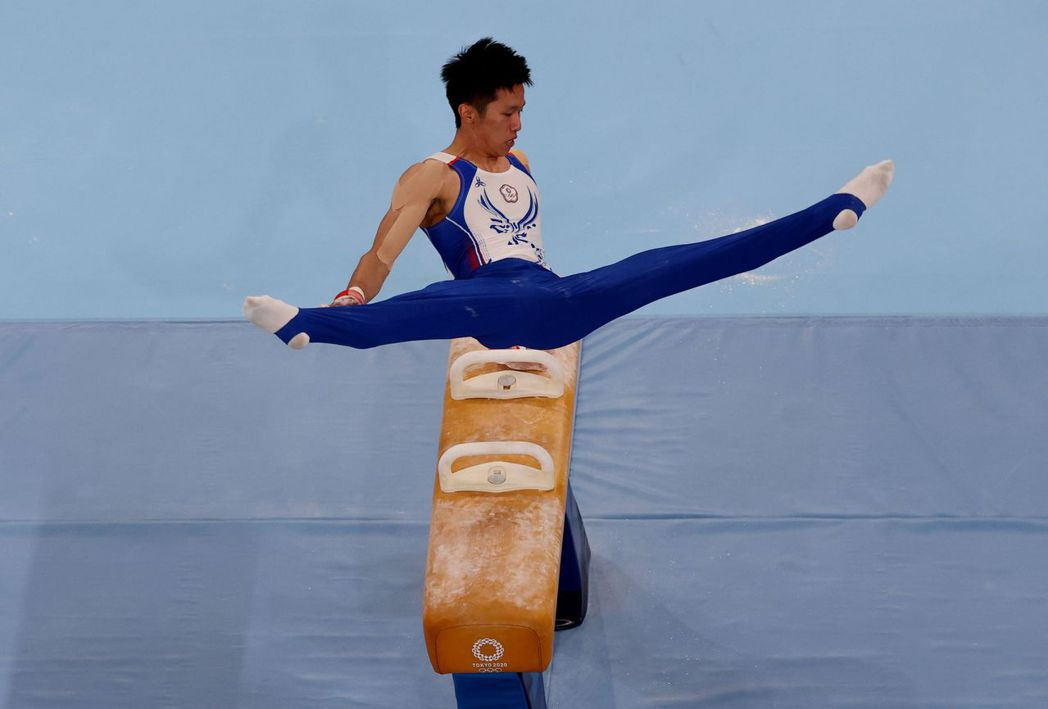 李智凱完美落地。 路透