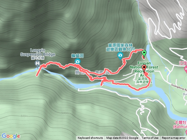 富源國家森林 龍吟吊橋往返