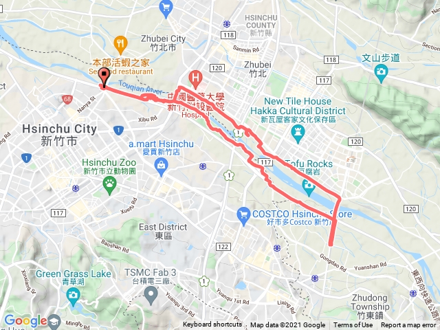 彩虹橋晨跑