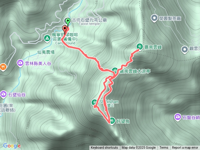 石壁山-嘉南雲峰（新山鹿）預覽圖