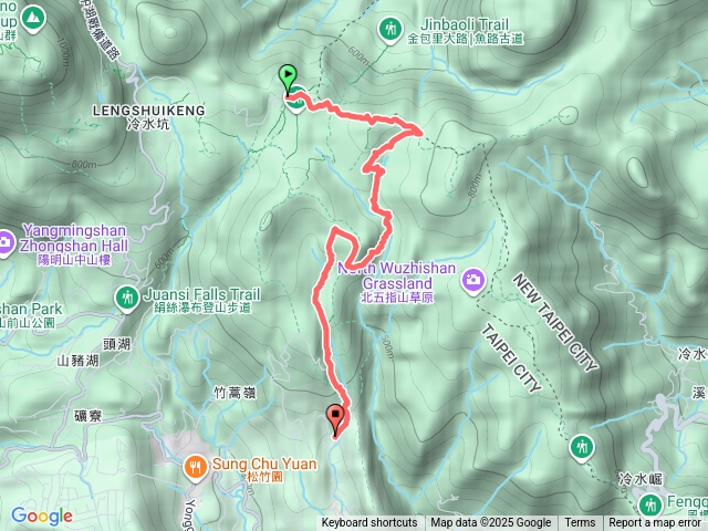 擎天岡-三番四道至內寮搭小19