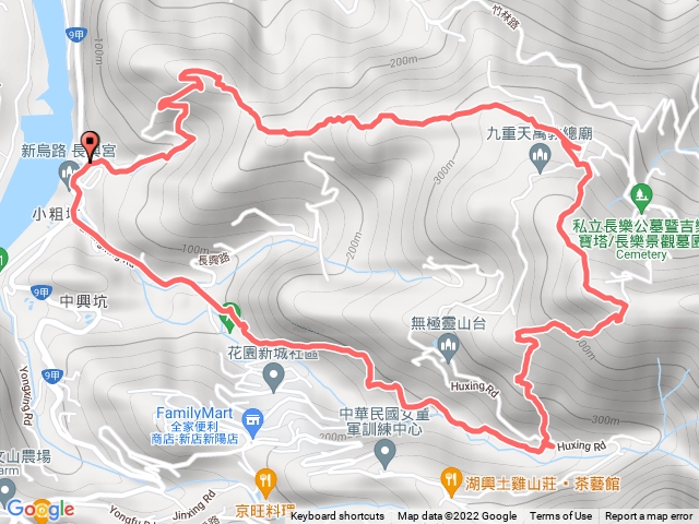 青潭尖大崎頭山赤盧古道O型