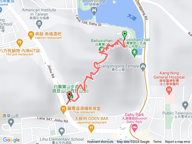 白鷺鷥山登山步道