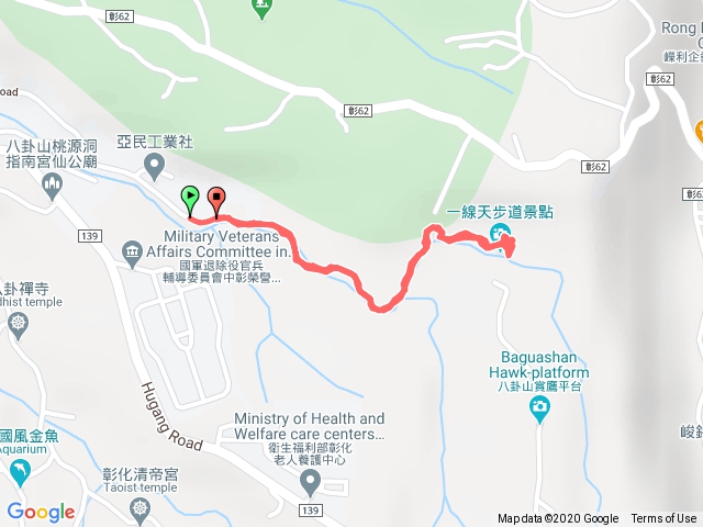 彰化一線天步道