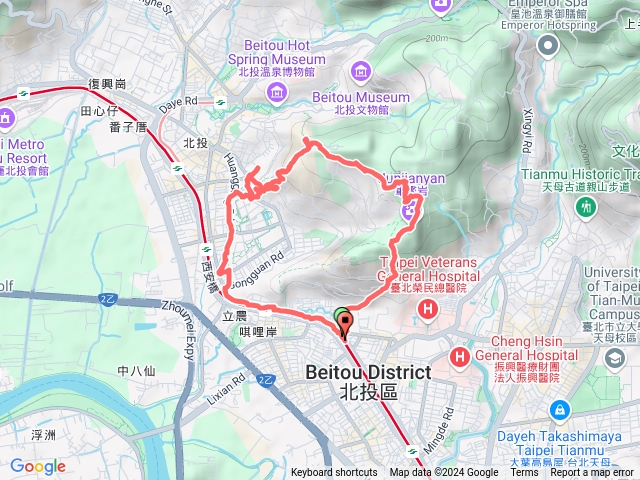 丹鳳山軍艦岩O型路線