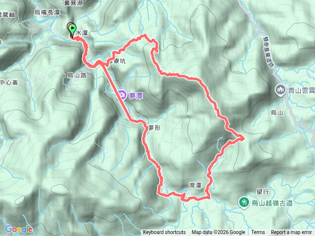 雙溪三水潭、藤寮坑、豎旗山、灣潭古道大河戀預覽圖