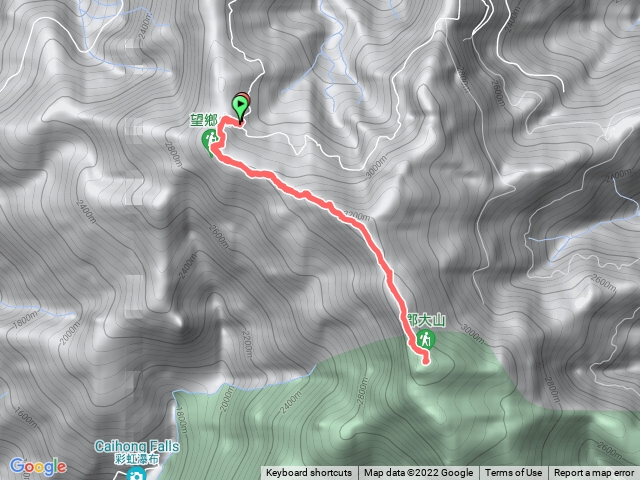 2022-11-27 郡大山（百岳、單登）