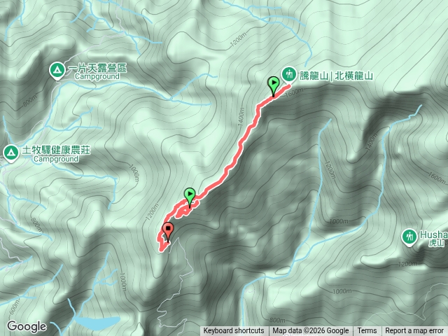 水雲三星橫龍山/騰龍山連走