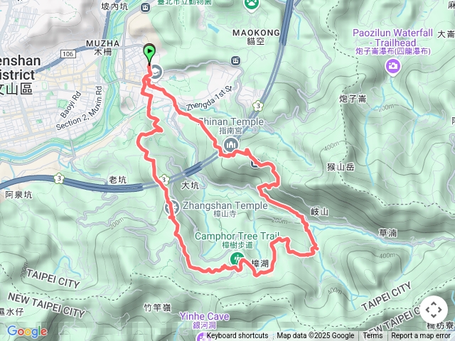 20250528 - 臺北大縱走第七段（指南宮＞政大後山）