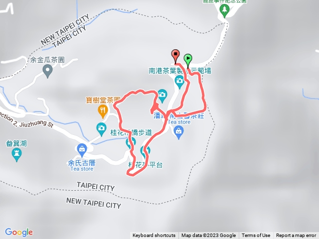 舊莊步道群-環山步道+桂花吊橋步道