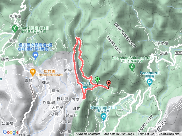 內雙溪古道O形走