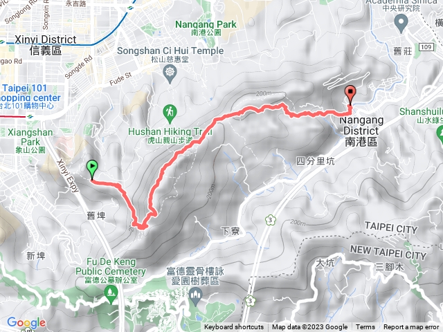 小百岳13-南港山縱走親山步道(拇指山、南港山、象山、九五峰)20231111131626