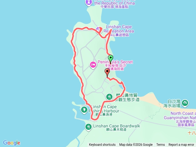 麟山鼻步道O繞