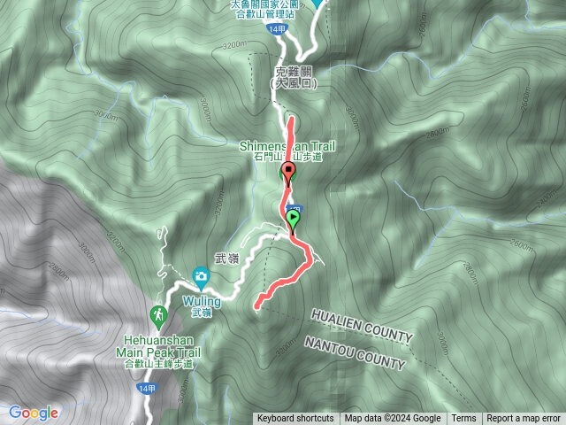 合歡東峰+合歡尖山+石門山