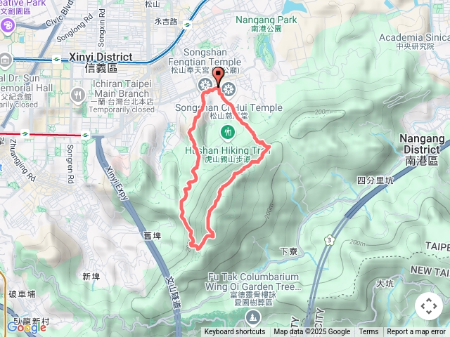 慈惠堂-九五峯-虎山峯O繞