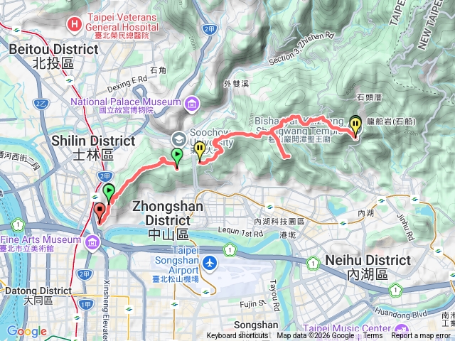 台北大縱走第五劍潭