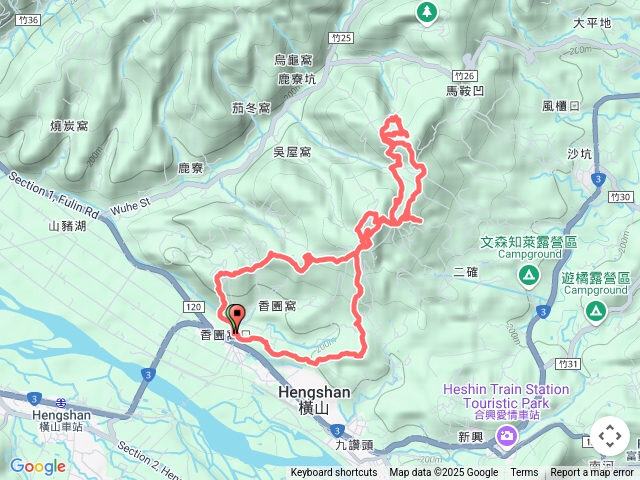 114.4.9大肚山二榷沙坑山連峰之旅