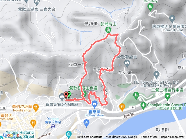 鶯歌石牛灶坑山O型