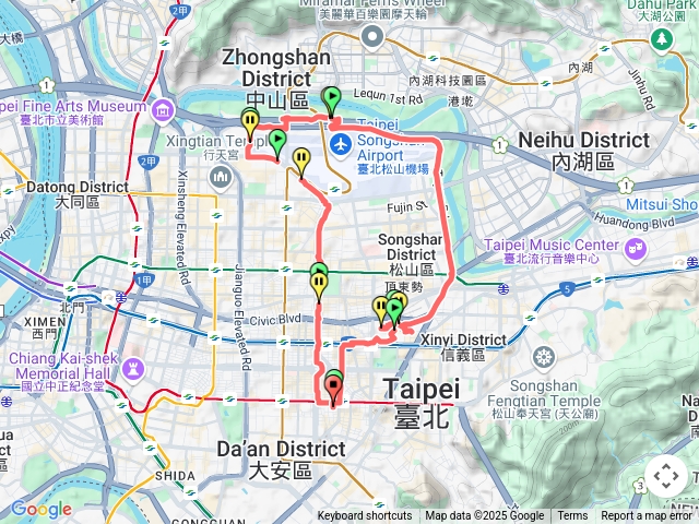 飛機巷松山機場還場