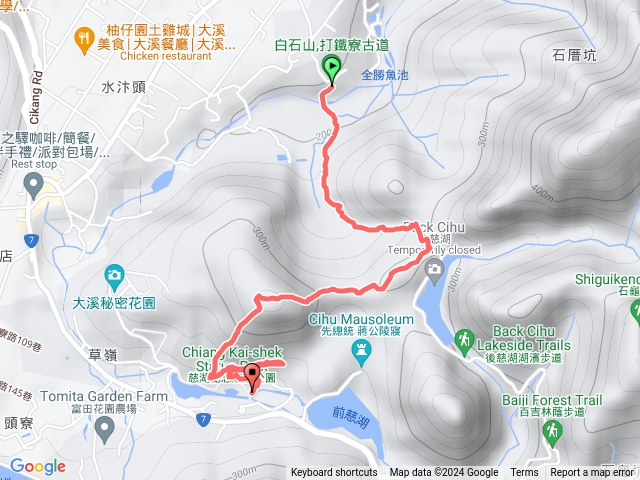 打鐵寮古道、草嶺山、慈湖