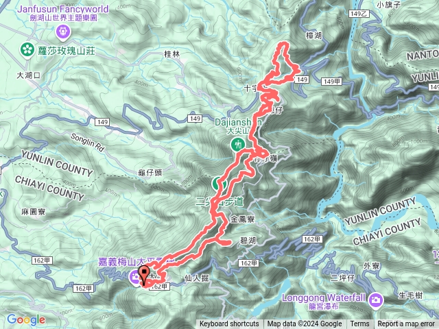 梅山太平走樟湖雲嘉9連峰預覽圖