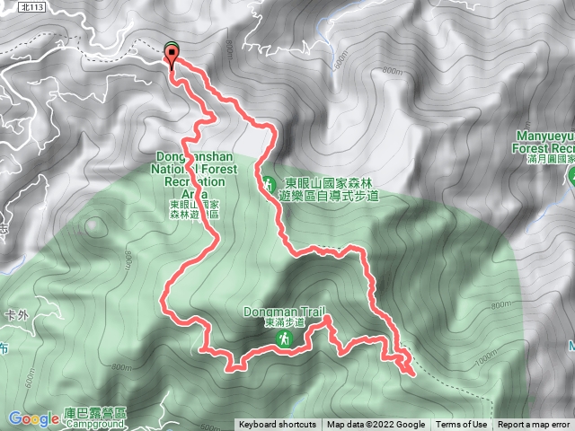 東眼山志繼山步道(東滿步道出)