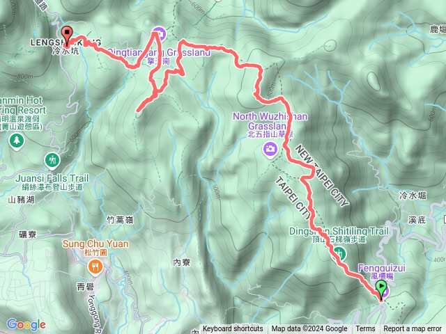 風櫃嘴-頂山-石梯嶺-竹篙山-冷水坑預覽圖