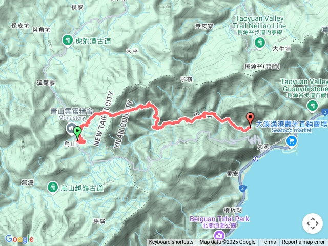 烏山古道東段大溪古道
