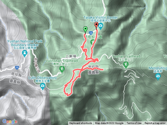 塔塔加二山（鹿林山+麟趾山）