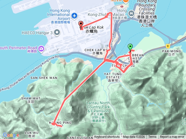 香港:昂坪360+機場