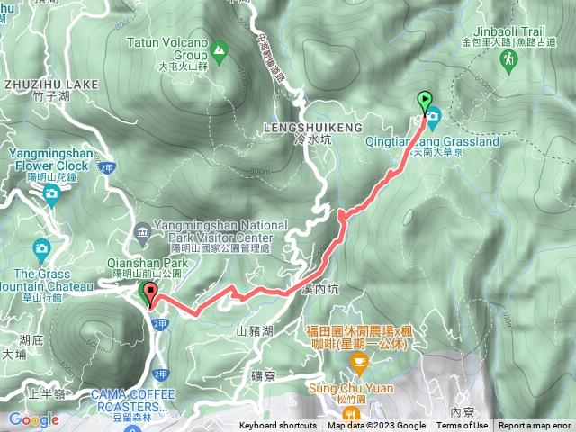 走遍陽明山尋寶任務絹絲瀑布步道
