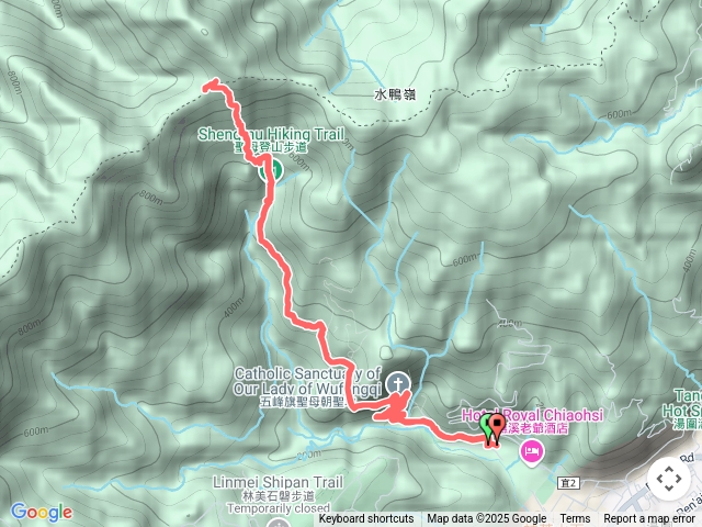 聖母登山步道抹茶山