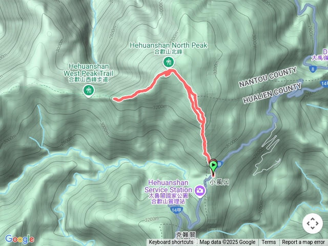 合歡北西峰3.1K預覽圖