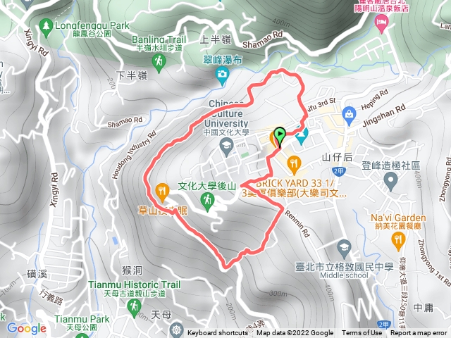 草山小鎮 下竹林步道 天母古道