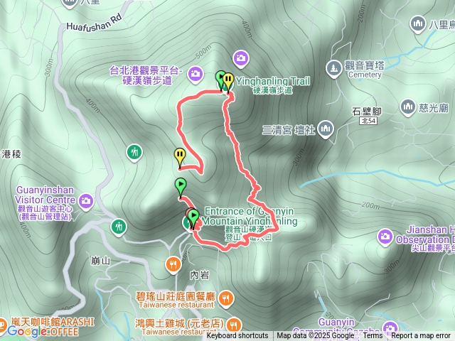 硬漢嶺-平常路線