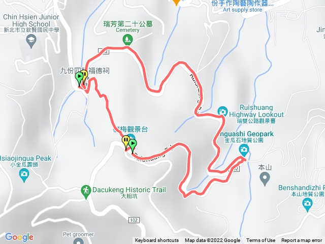 樹梅坪-102縣道